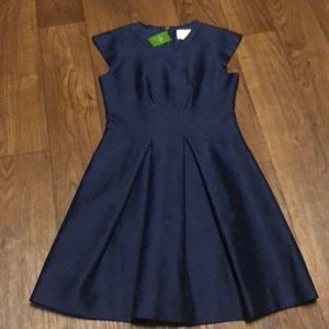 NWT Kate Spade Navy Fit and Flare dress